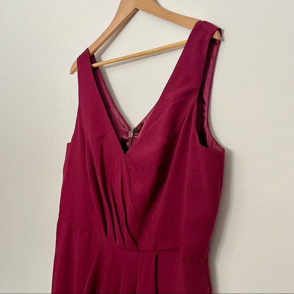 🌼 City Chic, Cherish Maxi, Garnet, Sleeveless Dress - NWT - Picture 4 of 16